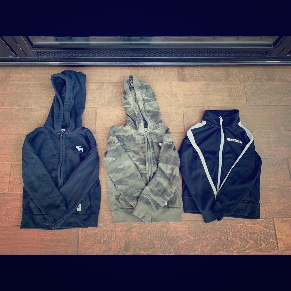 Girls Abercrombie Track Jacket/Hoodies